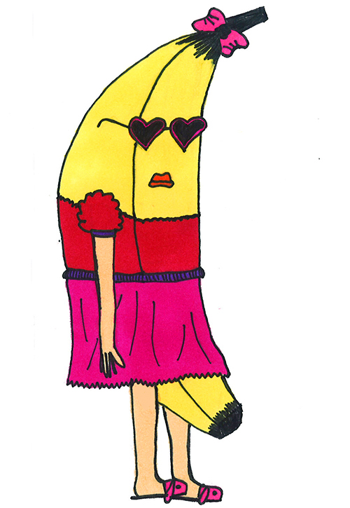 banana dressed